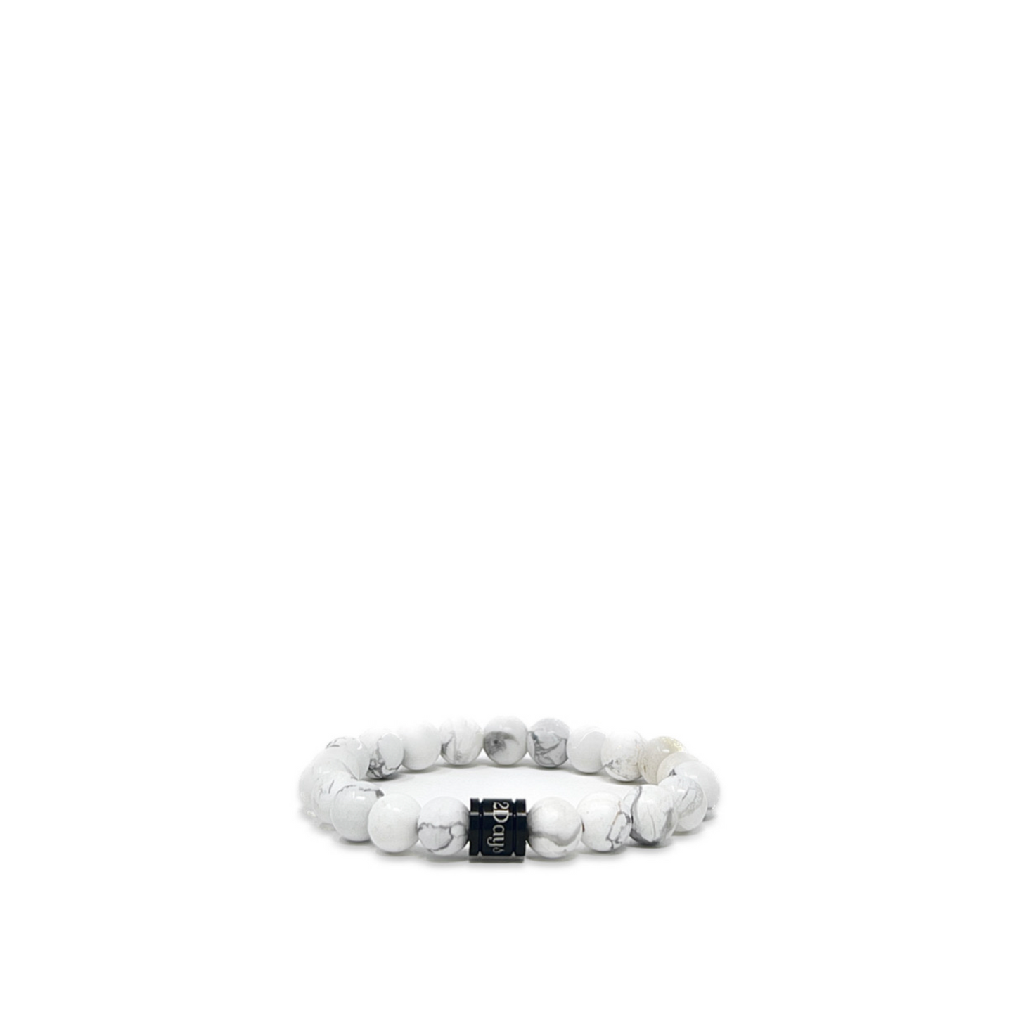 White Howlite Bracelet | Calming and Balancing Gemstone | 2Days Eve